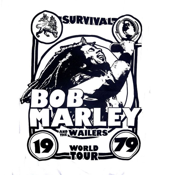 Bob Marley and The Wailers 1979 Reggae Rasta rock Official Tank Top 2XL NWT - Picture 2 of 3